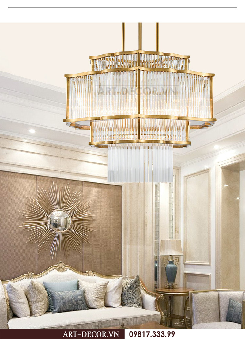 Công ty cung cấp đèn trang trí, đèn chùm cao cấp cho dự án 24