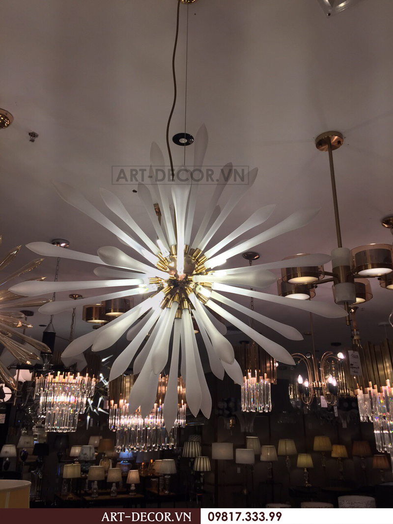 Công ty cung cấp đèn trang trí, đèn chùm cao cấp cho dự án 4