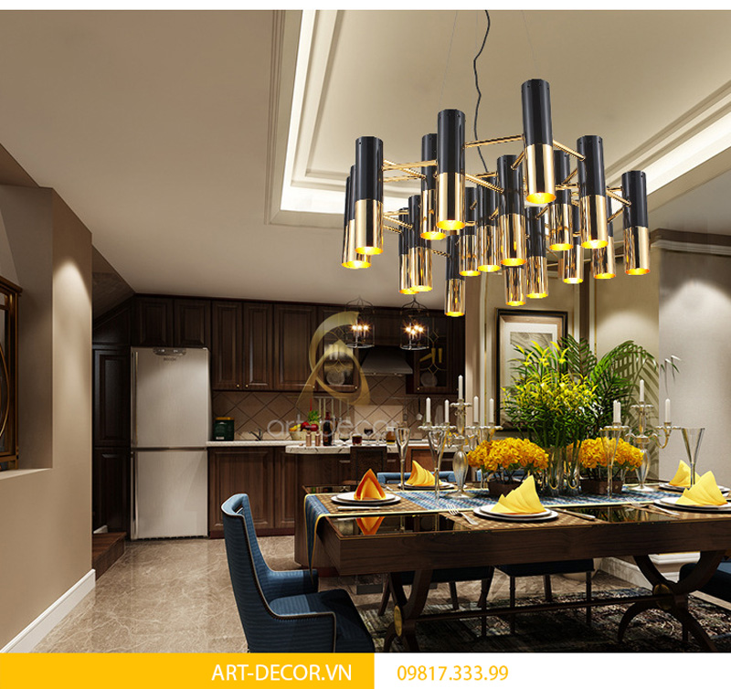 Công ty bán buôn đèn trang trí, đèn chùm hiện đại cho mọi không gian 12