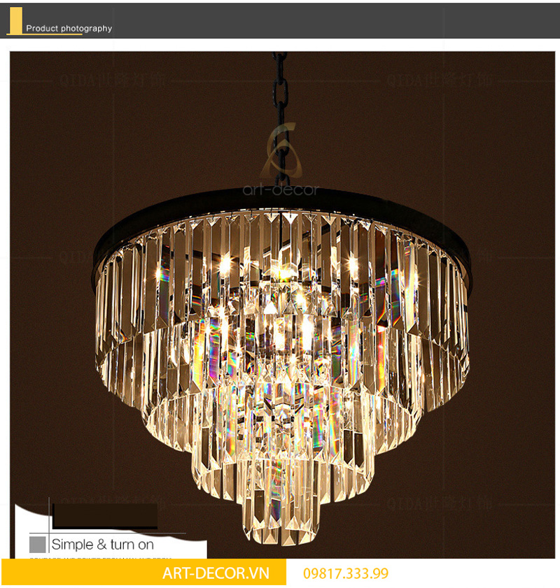 Bán buôn đèn trang trí nội thất chiết khấu % cao cho đại lý trên toàn quốc 3