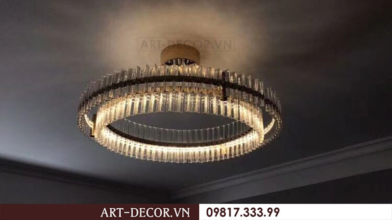 Tổng hợp công trình thực tế mẫu đèn trang trí 2