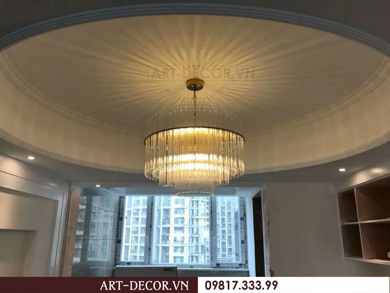 Tổng hợp công trình thực tế mẫu đèn trang trí 5