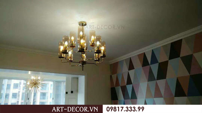 Tổng hợp công trình thực tế mẫu đèn trang trí 6