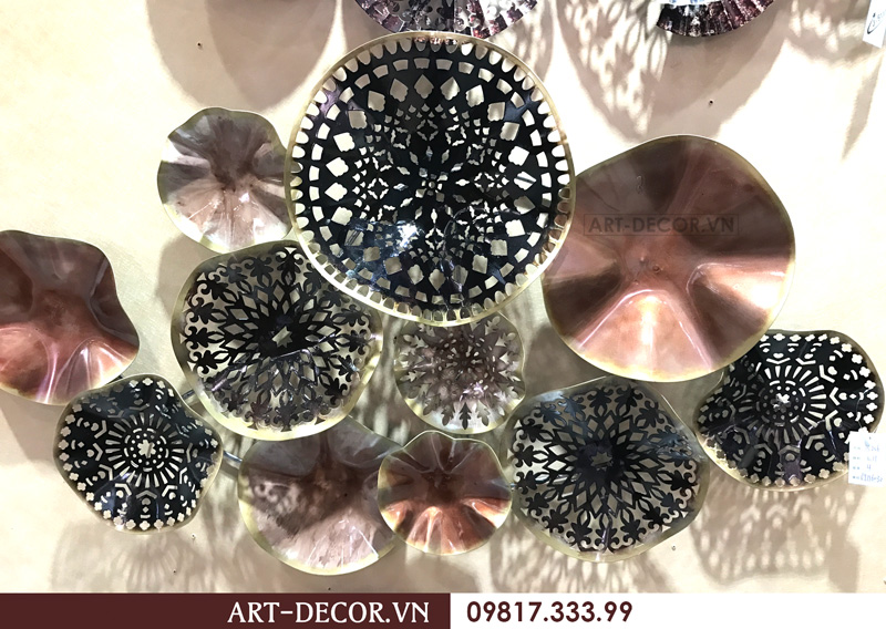 Tranh sắt treo tường trang trí nội thất sinh động 7