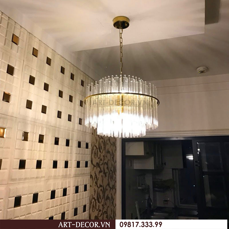 Đèn chùm cao cấp, đèn pha lê phòng khách 1