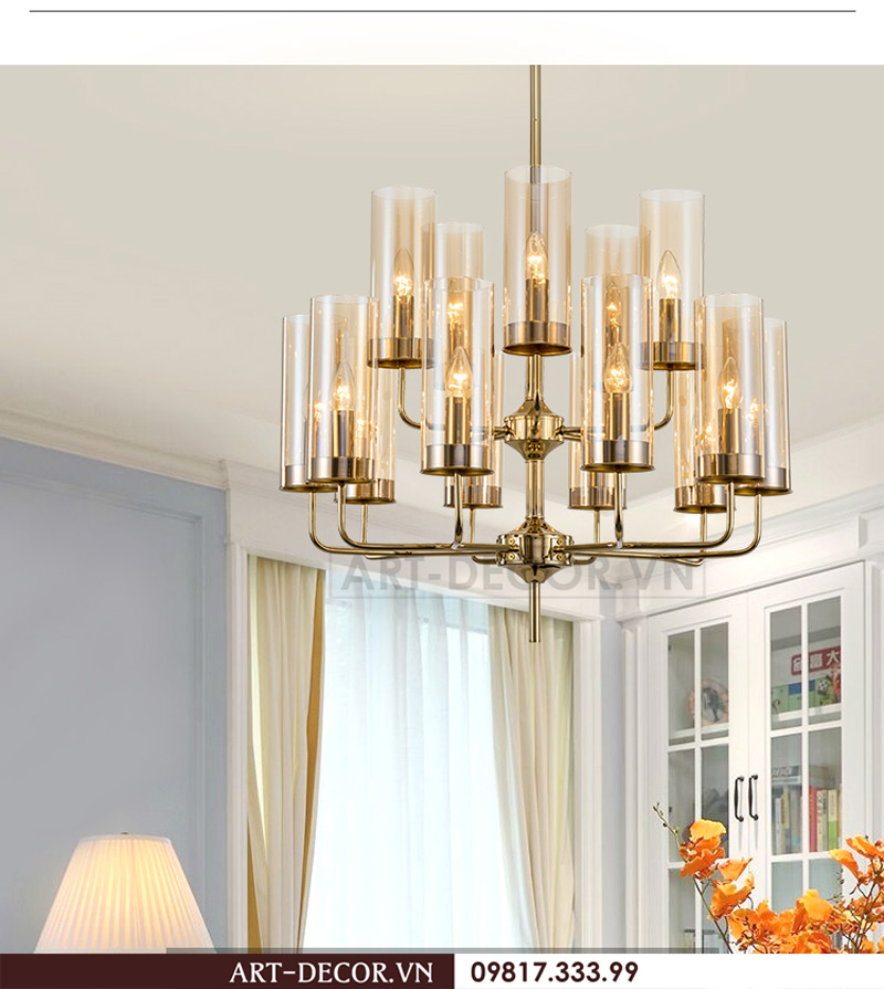 Đèn chùm cao cấp nhập khẩu thương hiệu số 1 Việt Nam 21