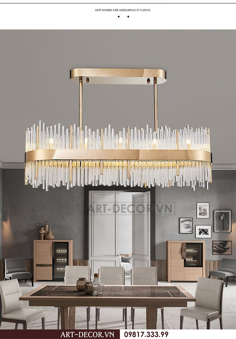 Đèn chùm cao cấp nhập khẩu thương hiệu số 1 Việt Nam 5