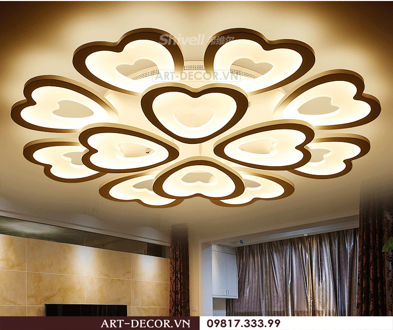 Đèn trang trí nội thất giá tốt, chiết khấu cao, bảo hành dài hạn 5