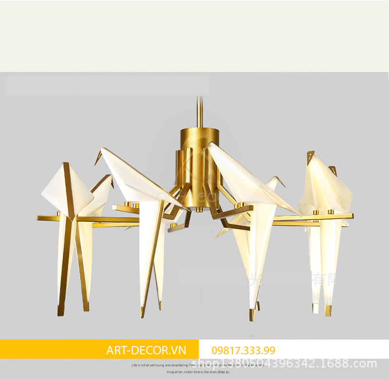 Đèn trang trí nội thất giá tốt, chiết khấu cao, bảo hành dài hạn 8