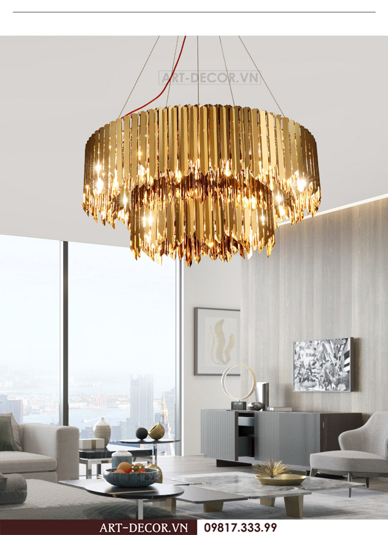 Đèn trang trí biệt thự, Duplex, Penthouse nhập khẩu cao cấp 13