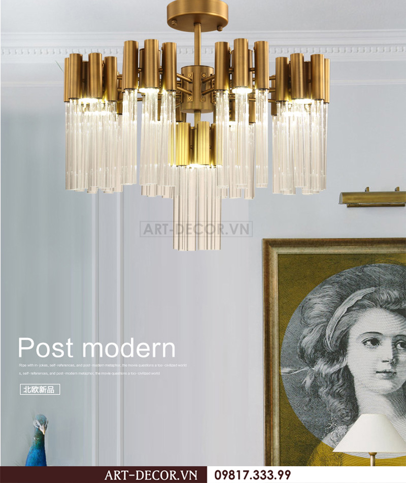 Đèn trang trí biệt thự, Duplex, Penthouse nhập khẩu cao cấp 6