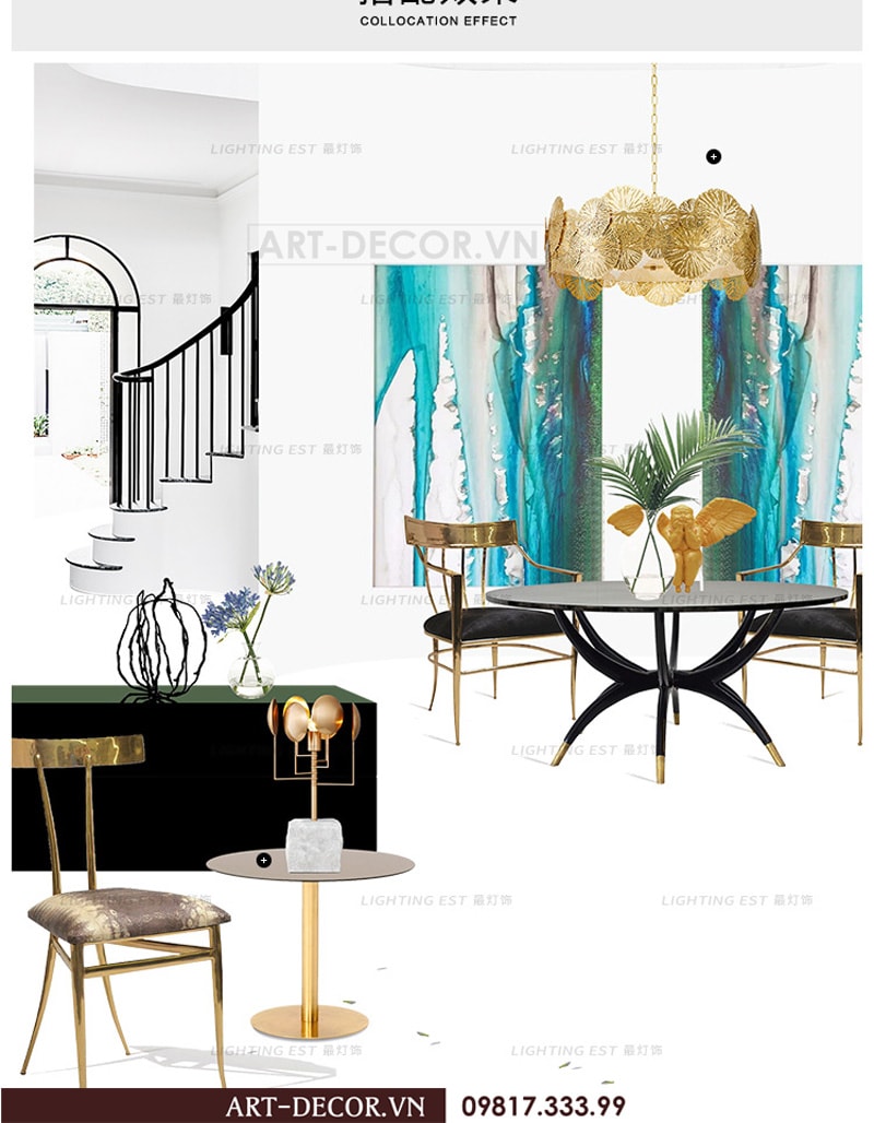 Công ty bán đèn trang trí nhập khẩu mẫu mã đa dạng, giá tốt nhất Hà Nội 4