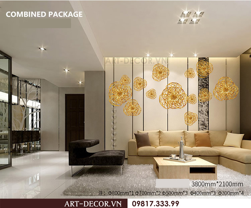 tranh sắt hoa mai nghệ thuật ts 031 8