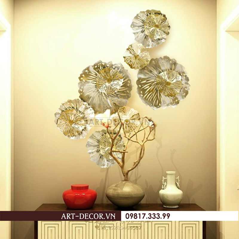 tranh sắt lá sen nghệ thuật ts 033 1