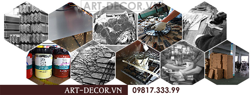 tranh sắt lá sen nghệ thuật ts 033 9