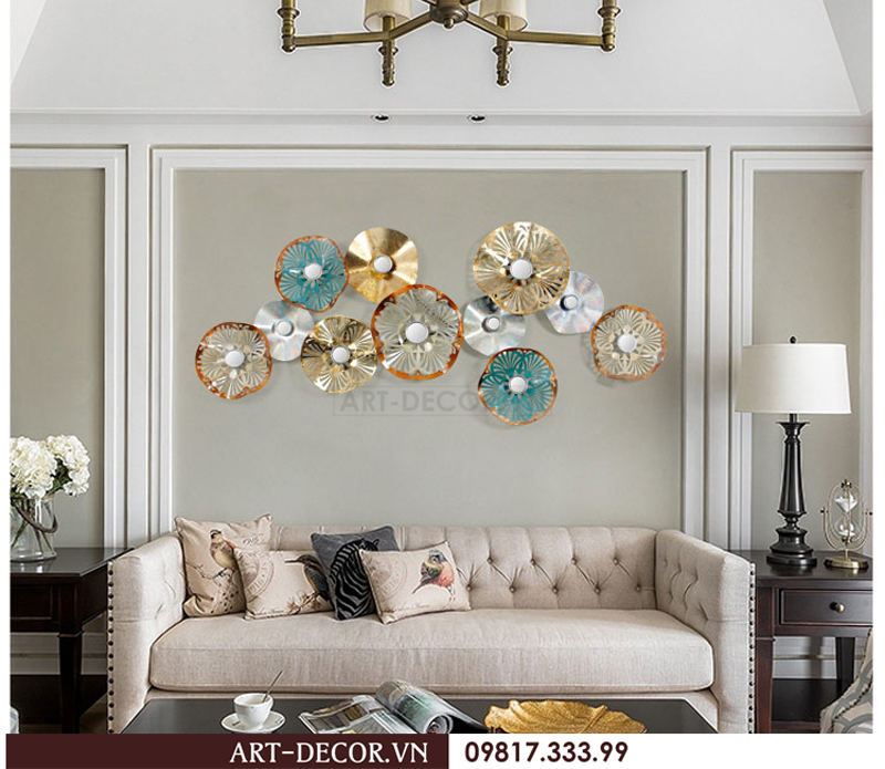 Tranh sắt trang trí nhà cửa TS 040 10