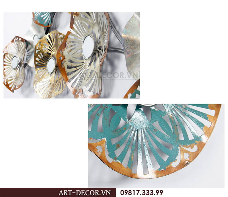 Tranh sắt trang trí nhà cửa TS 040 3