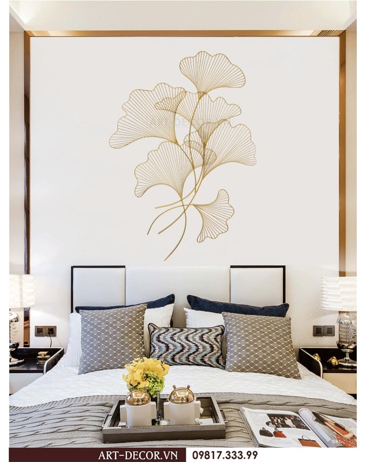 Tranh lá decor trang trí hiện đại TS 055 5
