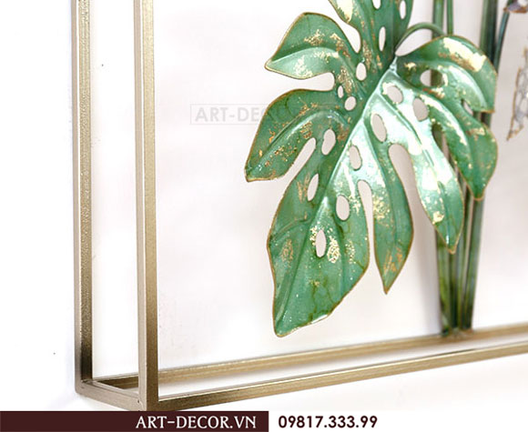 Tranh sắt trang trí nội thất hiện đại TS 061 6