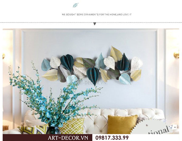 Tranh sắt treo tường độc đáo TS 067 2