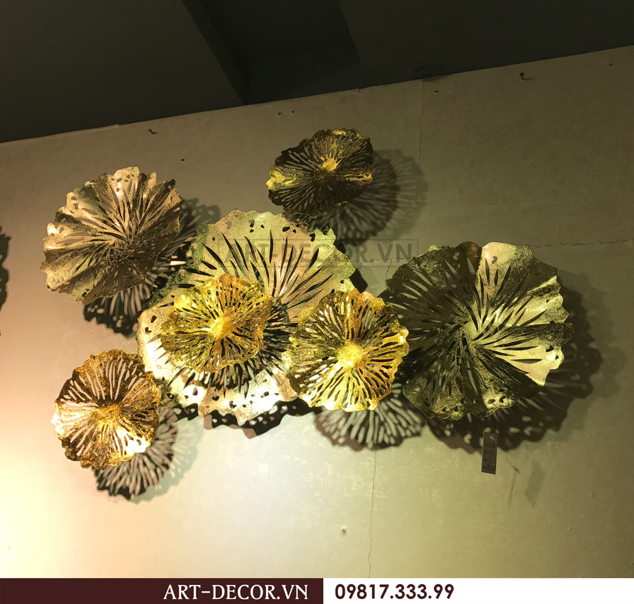 tranh sắt decor hoa mai ts 028